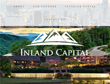 Tablet Screenshot of inlandcapitalfunds.com